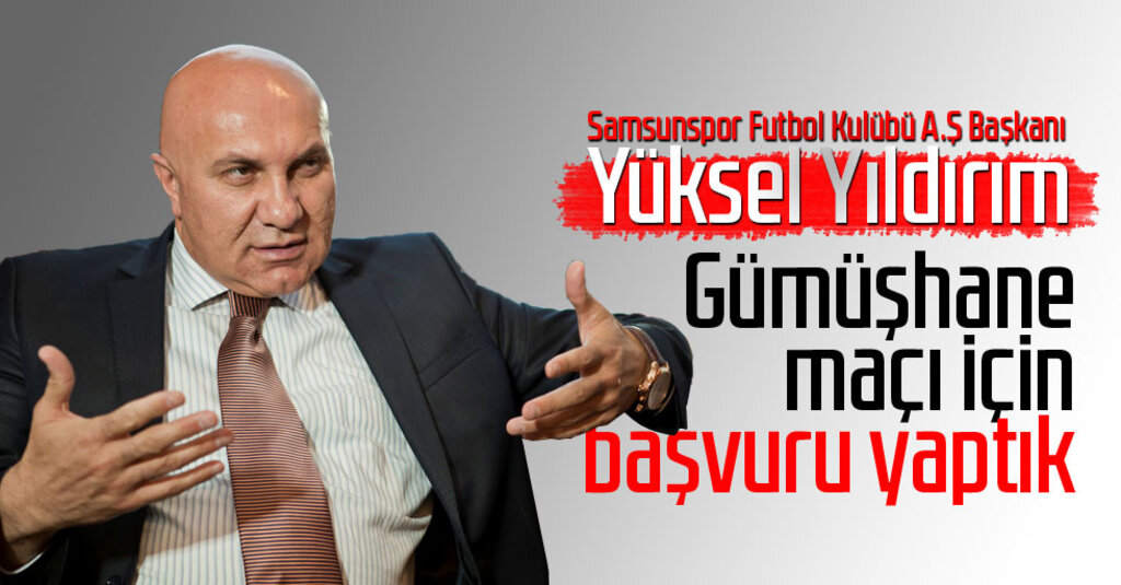 Samsunspor, Gümüşhanespor Maçının Pazar Günü Oynanması İçin Girişimlerde Bulundu