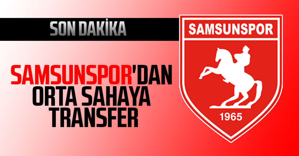 Yılport Samsunspor'dan orta sahaya transfer
