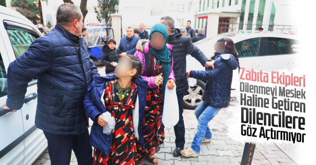 İlkadım'da Dilencilik Denetimleri: Yabancı Uyruklu Dilenciler Üzerinden Para Çıkmadı