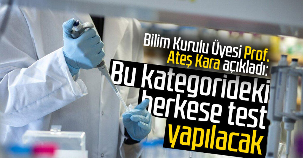 Ateşi Ve Öksürüğü Olan Herkese Koronavirüs Testi Yapılacak
