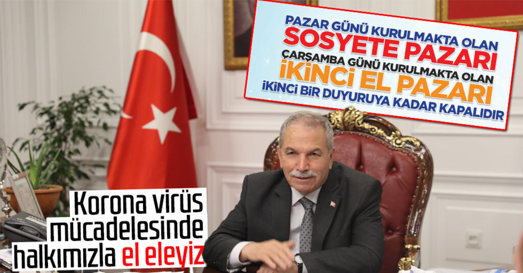 Başkan Necattin Demirtaş: Virüsle mücadelede halkımızla el eleyiz