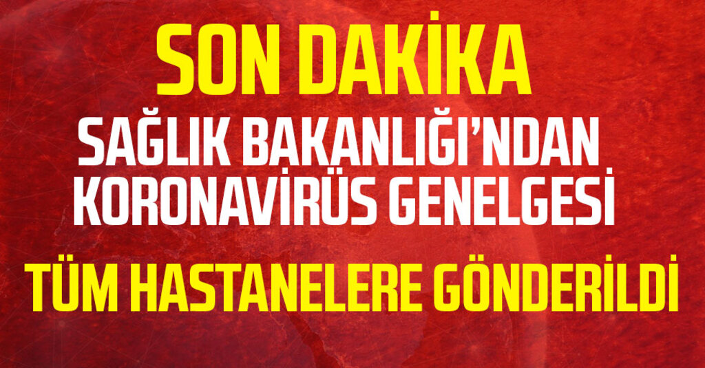Sağlık Bakanlığı, Yeni Koronavirüs Genelgesini Açıkladı: Pandemi Hastaneleri ve Alınacak Tedbirler Belirlendi