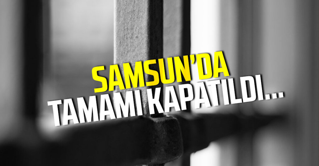 Samsun'da Tüm Spor Tesisleri Kapatıldı
