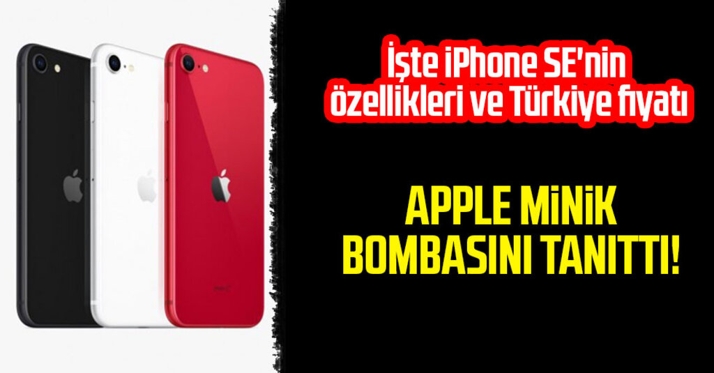 Yeni iPhone SE Sahneye Çıktı: A13 Bionic Çip ve Touch ID Geri Döndü