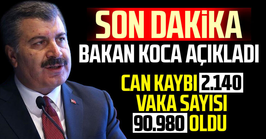 Bakan Koca’dan Kararlılık Mesajı: En Az Virüs Kadar Israrcı Olmalıyız