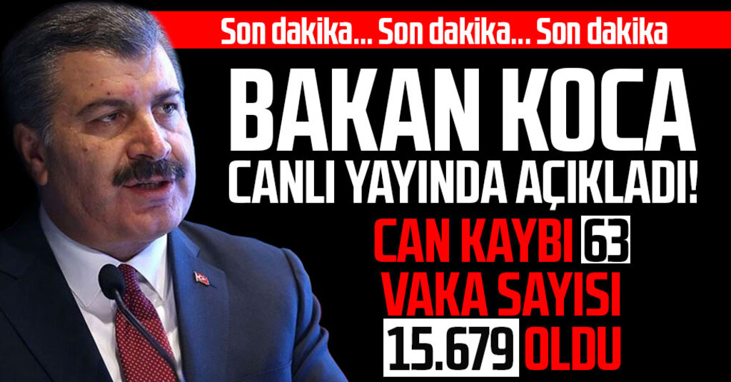 Koronavirüs Tablosunda Kritik Viraj: Vaka Sayısı 15 Bini Aştı, İl Bazlı Veriler İlk Kez Açıklandı