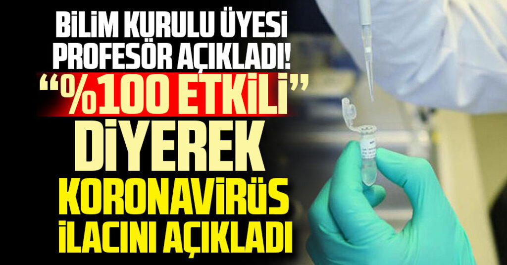 Bilim Kurulu Üyesi Prof. Dr. Tevfik Özlü’den Koronavirüs Uyarısı: %100 Etkili İlaç: Evde Kalmak
