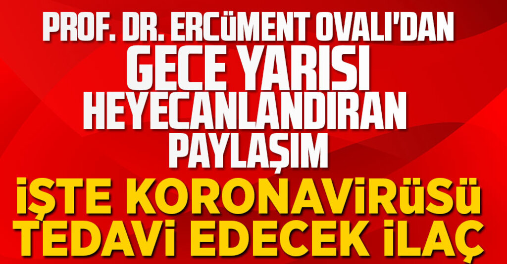 Kistik Fibrozis İlacı Koronavirüse Çare mi Olacak? Prof. Dr. Ovalı’nın Çarpıcı Açıklaması