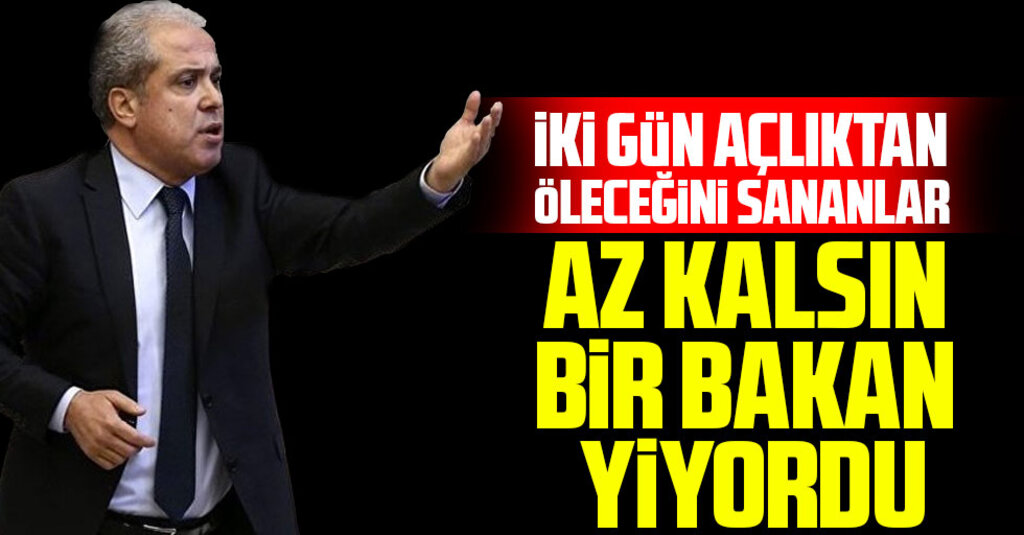 Şamil Tayyar’dan Göndermeli Paylaşım: Sonra Bakan Yemeye Kalkmayın