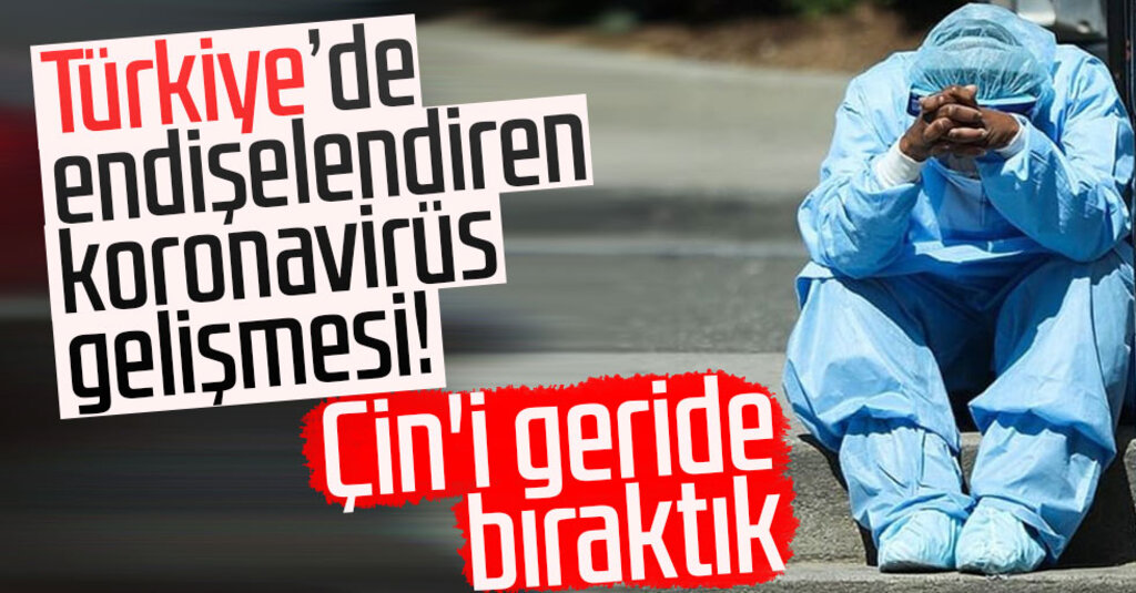 Türkiye, Koronavirüs Vaka Sayısında Çin’i Geride Bıraktı