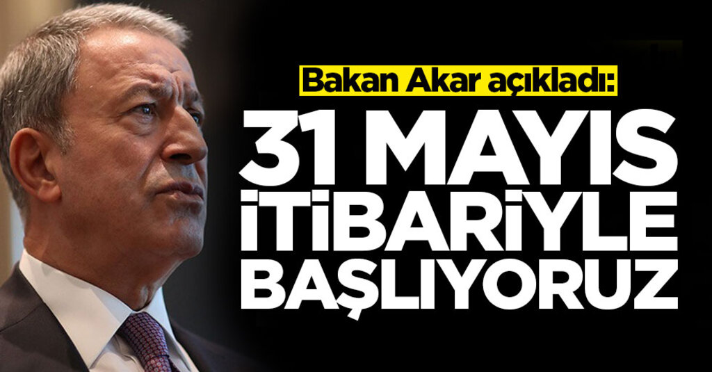 Milli Savunma Bakanı Akar'dan Kritik Mesajlar: Terhisler 31 Mayıs’ta Başlıyor, TSK Koronavirüsle Mücadelede Örnek Oldu