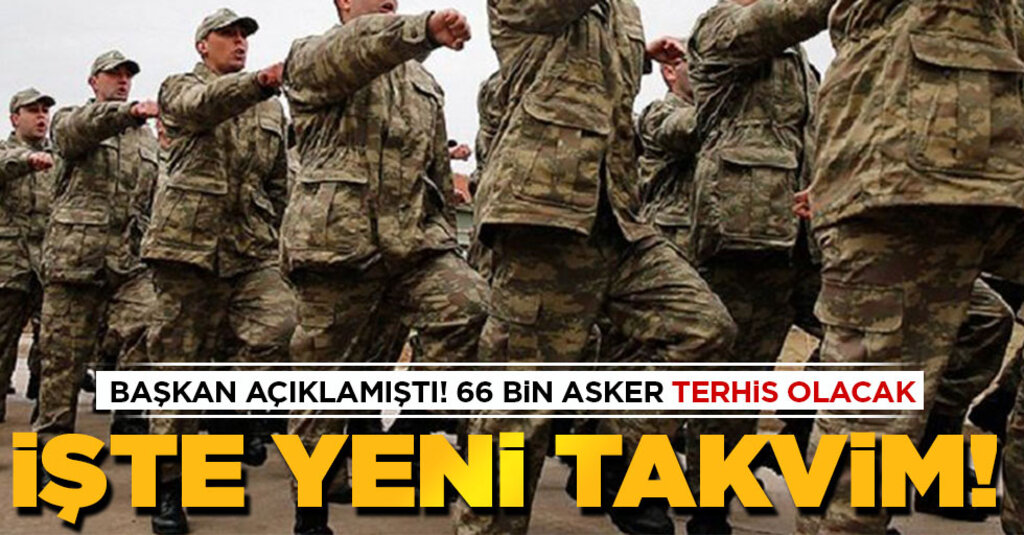 Cumhurbaşkanı Erdoğan’dan Askerlik Açıklaması: Terhis ve Celp Takvimi Netleşti