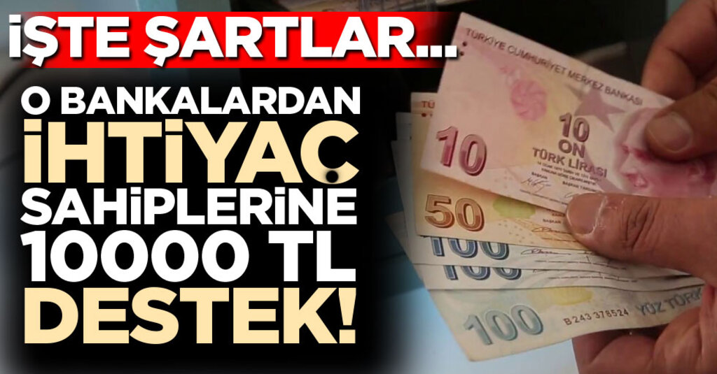 Pandemi Döneminde Temel İhtiyaç Kredileri Sunuluyor