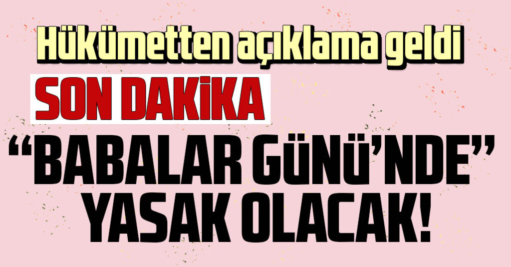 Bakan Selçuk açıkladı: Babalar Günü'nde huzurevlerine ziyaretçi kabul edilmeyecek
