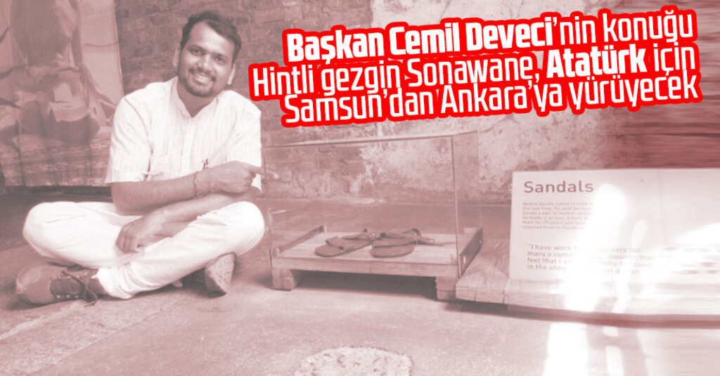 Hindistan’dan Yola Çıktı, Anıtkabir’e Yürüyor: Gezgin Nitin Sonawane Atakum’da