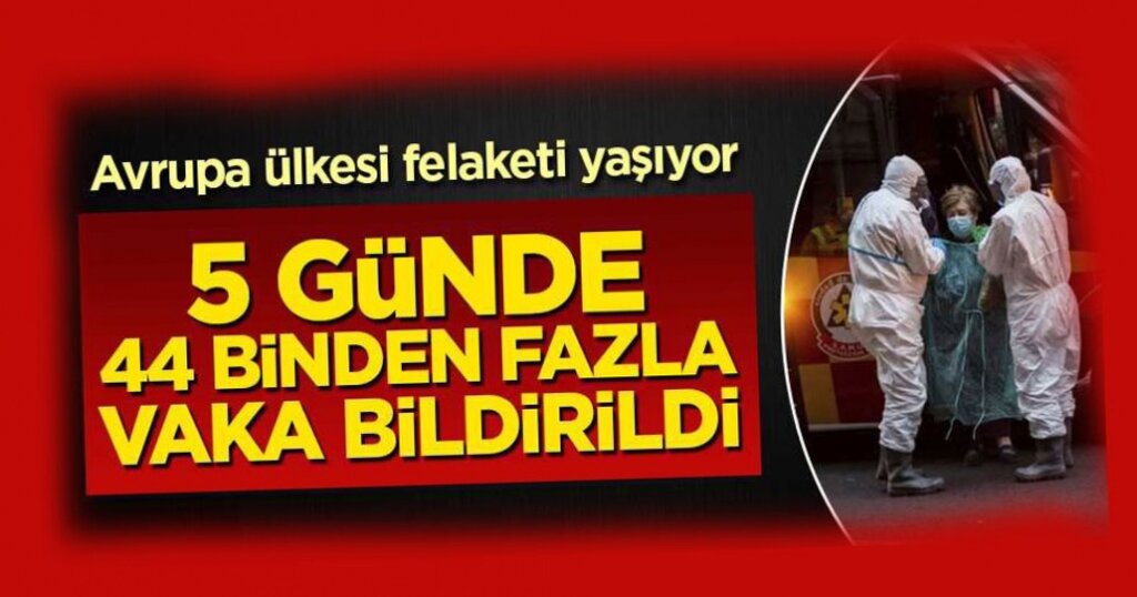 İspanya'da Son 24 Saatte 8 Bin 866 Yeni Koronavirüs Vakası