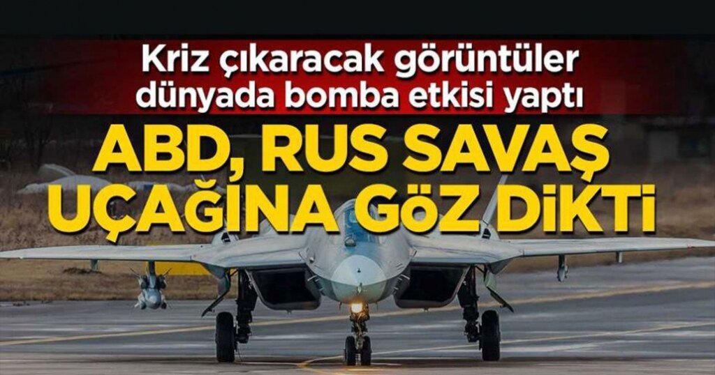 ABD’nin F-35’leri Su-57 Kılığına Girdi! Dünyada İlk Kez Görüntülendi