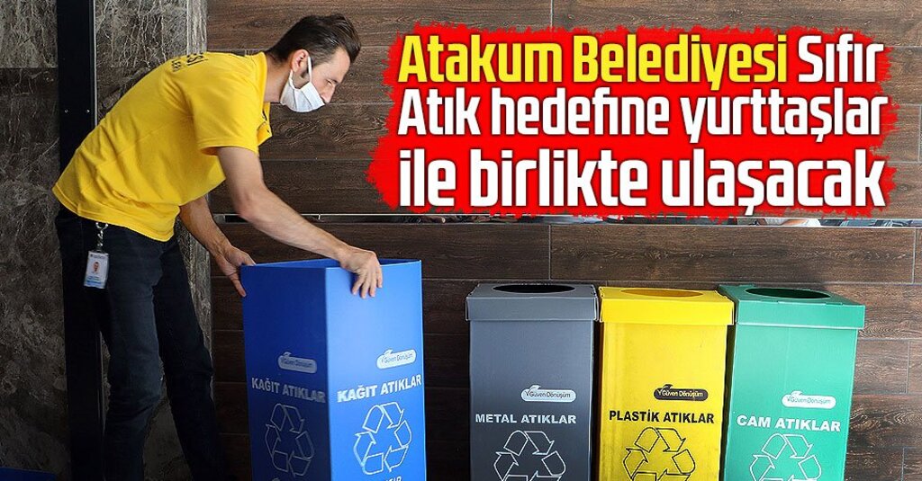 Atakum’da Sıfır Atık Başarısı: 50 Bin Ağaç Kesilmekten Kurtuldu