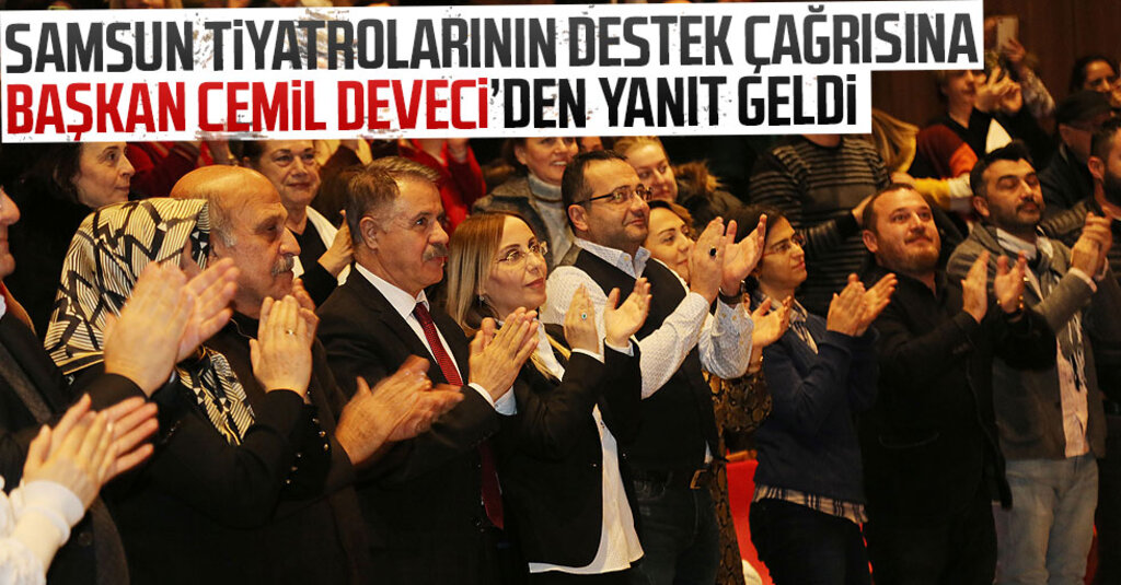 Atakum Belediyesi pandemi döneminde zorlanan tiyatrolara ücretsiz sahne sunuyor