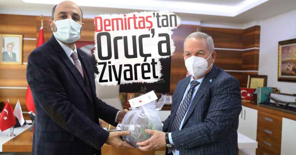 Başkan Demirtaş’tan İl Sağlık Müdürü Oruç’a Ziyaret: Samsun’u Kırmızıdan Maviye Hep Birlikte Taşıyacağız