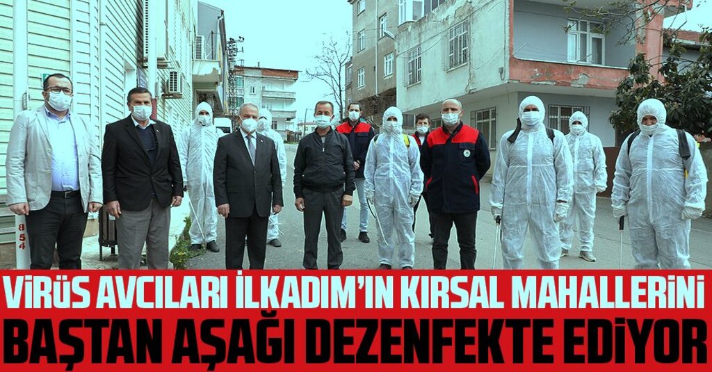 İlkadım Belediyesi’nden Salgına Karşı Seferberlik: Tüm Mahallelerde Dezenfekte Çalışması Başlatıldı