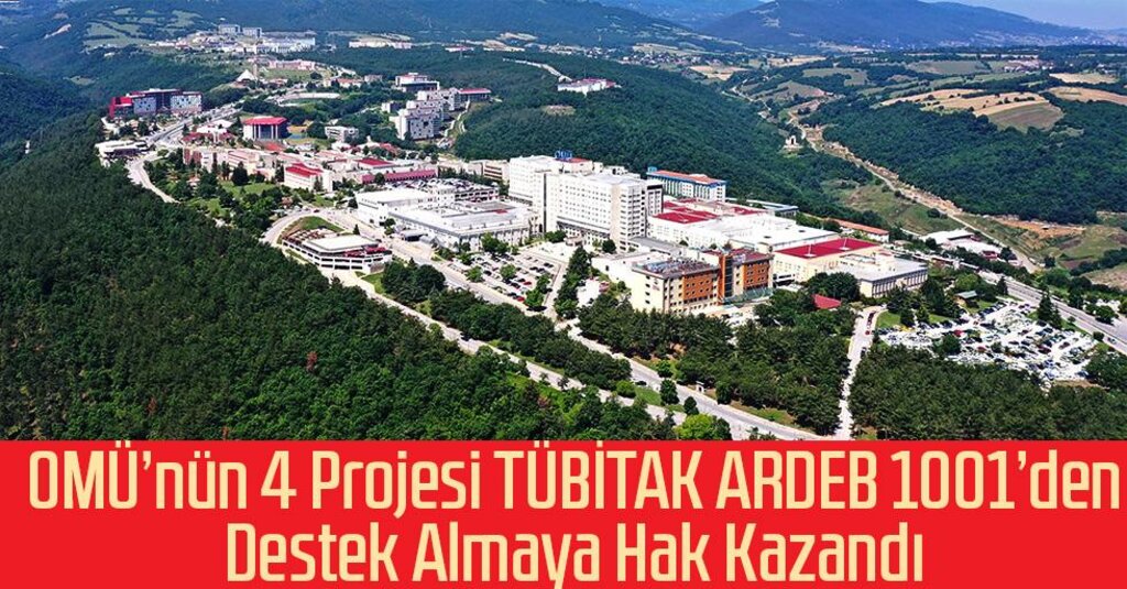 OMÜ’den TÜBİTAK’a 4 Büyük Proje: Türkiye’nin Bilimsel Geleceğine Katkı Sağlıyor