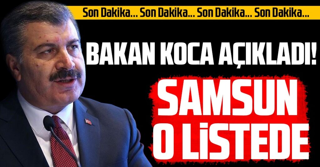 Sağlık Bakanı Fahrettin Koca Covid-19 İnsidans Haritasını Açıkladı: Vaka Artışı Yaşanan 10 İl