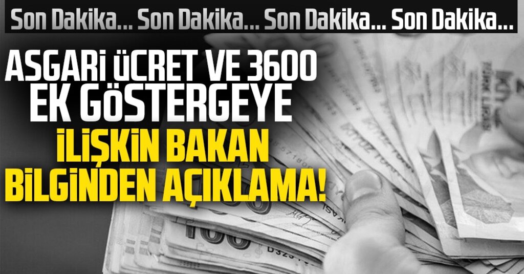Çalışma Bakanı Bilgin: Enflasyon karşısında emeği koruyacak adımlar atıyoruz
