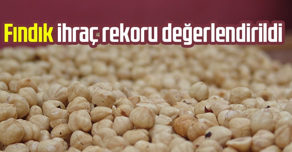 Türkiye, 2021’de Fındık İhracatında Cumhuriyet Rekoru Kırdı