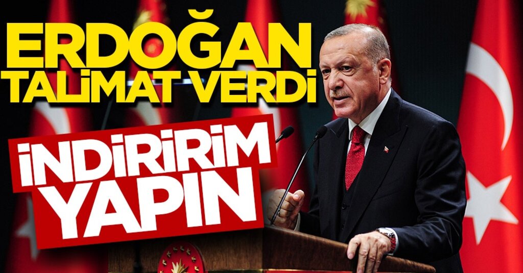 Cumhurbaşkanı Erdoğan’dan Su Faturası Talimatı: En Az KDV İndirimi Kadar İndirim Yapın