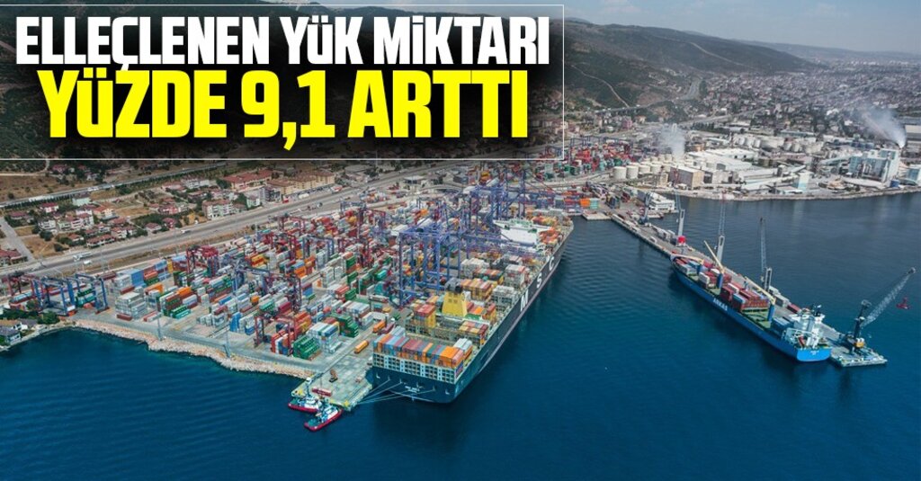 Limanlarda Yük ve Konteyner Elleçleme Miktarı Artış Gösterdi