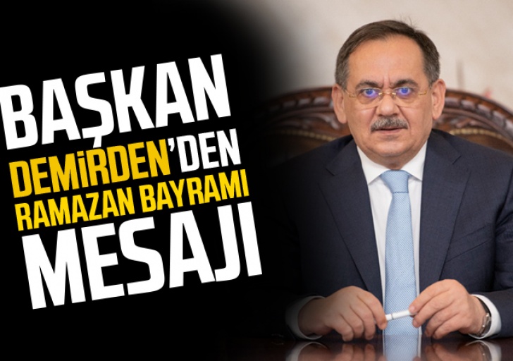 Samsun Büyükşehir Belediye Başkanı Mustafa Demir’in Ramazan Bayramı Mesajı