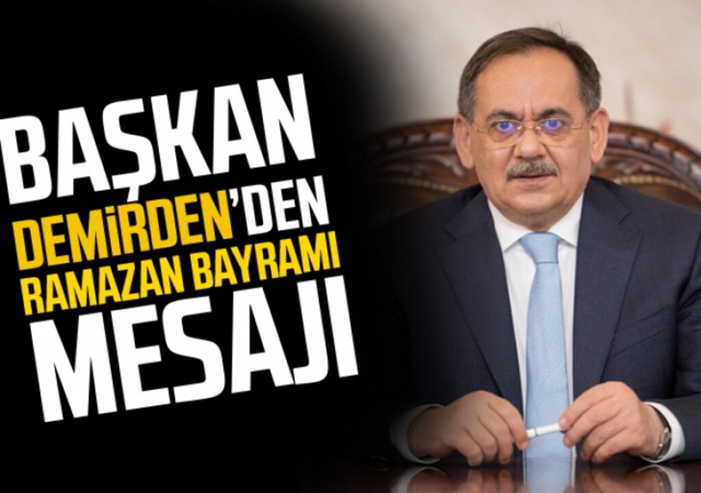Samsun Büyükşehir Belediye Başkanı Mustafa Demir'in Ramazan Bayramı Mesajı