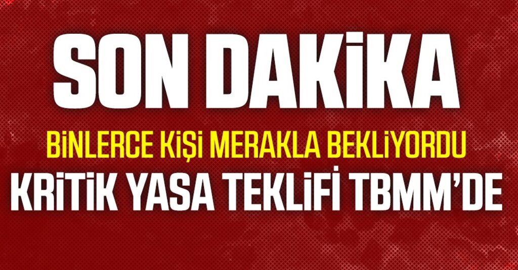 Sağlık Çalışanlarına Müjde: Özlük Haklarını Düzenleyen Yasa Teklifi TBMM’de