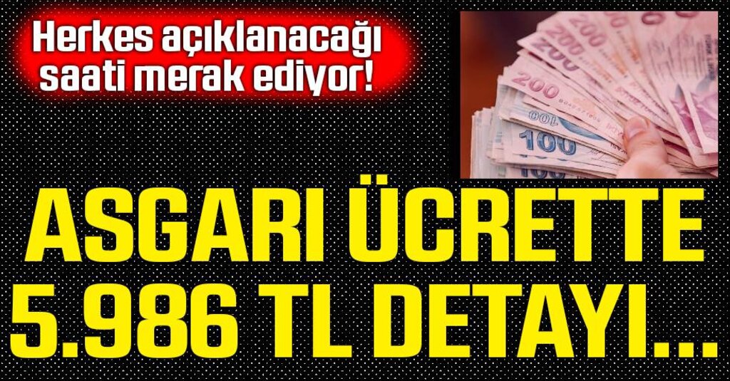 Son Dakika: Asgari Ücret Zammı İçin Geri Sayım Başladı