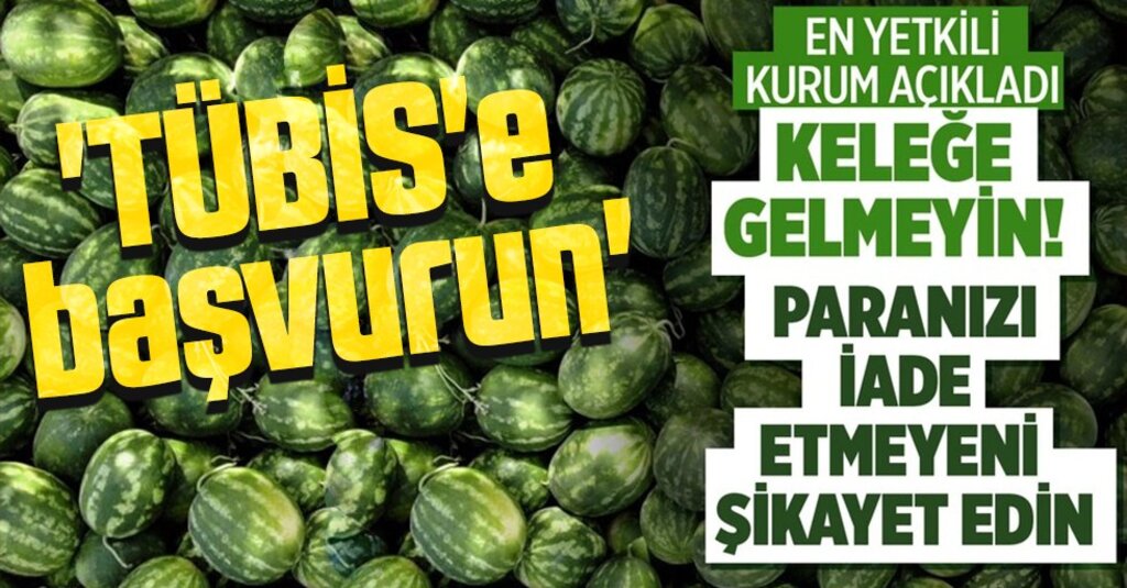 Kelek Karpuz “Ayıplı Ürün” Sayılıyor: İade Etme Hakkınız Var!
