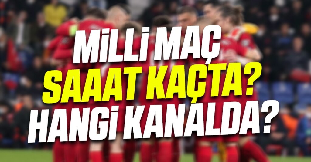 A Milli Takım Sahaya Çıkıyor: Türkiye - Faroe Adaları Maçı Bu Akşam!