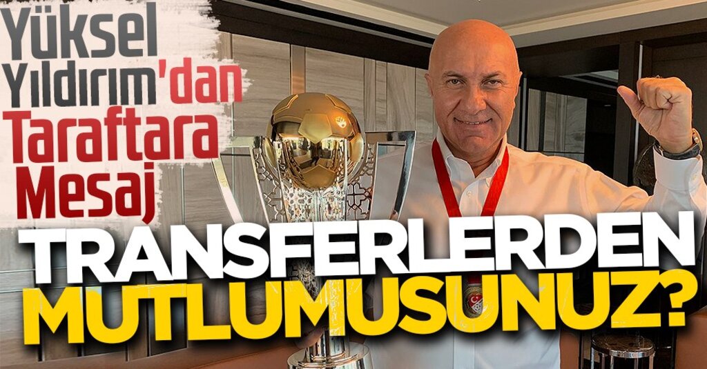 Başkan Yıldırım’dan Taraftara Şampiyonluk Mesajı: 100. Yılda Kupayı Samsun’a Getireceğiz!