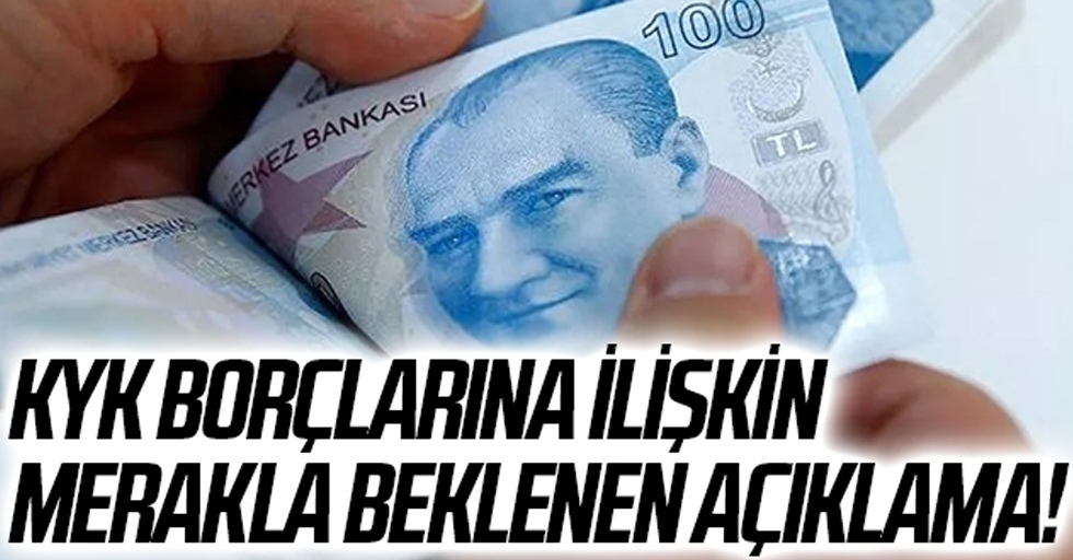 KYK borçlarına ilişkin merakla beklenen açıklama! Cumhurbaşkanı Erdoğan duyurdu