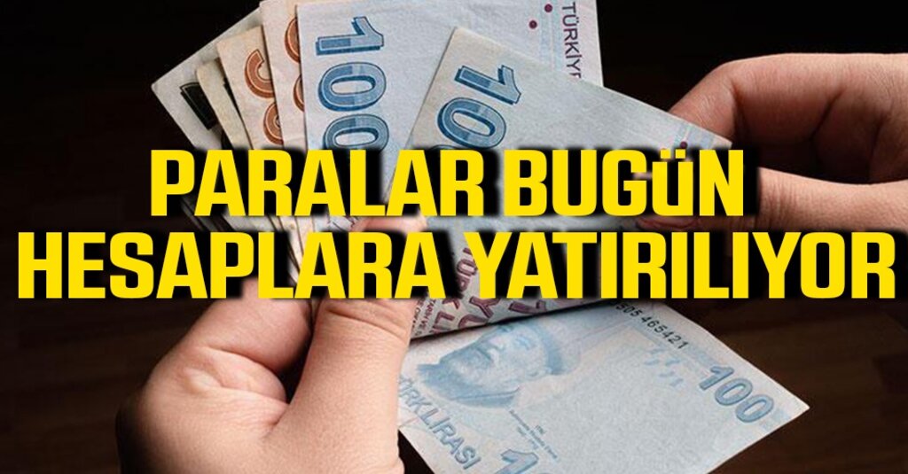 Milyonlarca Emekli ve Dul-Yetim Aylığı Alanların Zam Farkları Bugün Hesaplara Yatıyor