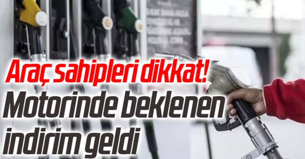 Son Dakika: Akaryakıta Peş Peşe İndirimler Devam Ediyor, Motorin 25 Liranın Altına Düştü
