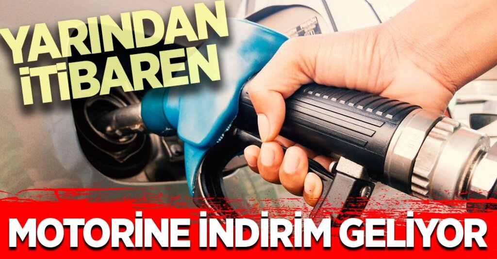 Motorine 1 Lira İndirim Geliyor: 10 Ağustos’tan İtibaren Geçerli Olacak