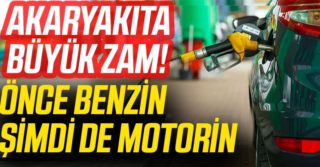 Motorin Fiyatlarına Bir Zam Daha Geliyor: 15 Ağustos’ta Yeni Tarife Yolda