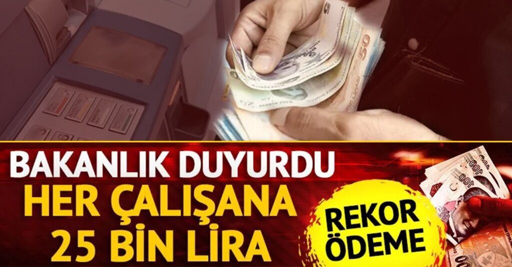 Adalet Bakanlığı’ndan Çalışanlara Rekor Promosyon: 25 Bin TL Ödeme Yapılacak