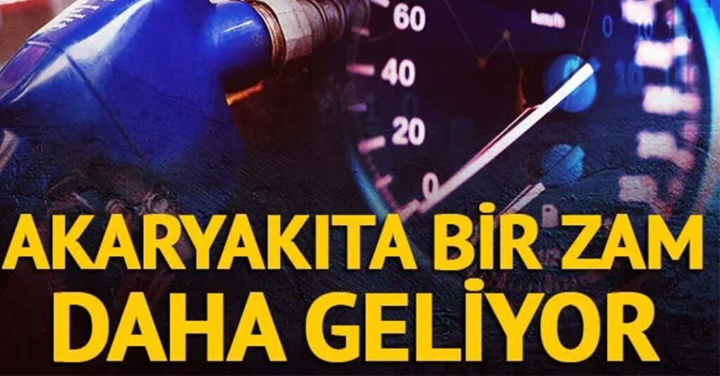 Benzine Zam Geliyor: Litresi İstanbul’da 21,14 TL Olacak