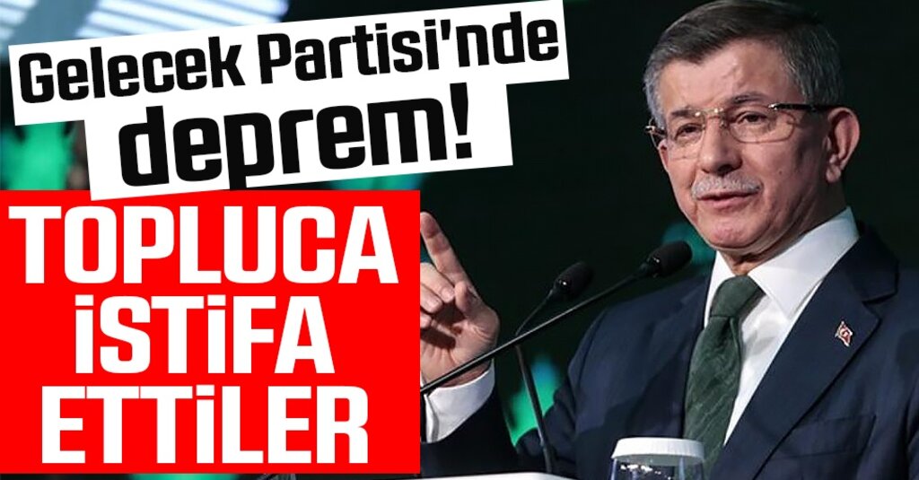 Gelecek Partisi Batman Merkez İlçe Başkanı ve Yönetim Kurulu İstifa Etti