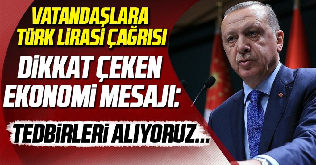 Cumhurbaşkanı Erdoğan Kabine Toplantısı Sonrası Kritik Ekonomi ve Mısır Üreticilerine Müjdeyi Açıkladı