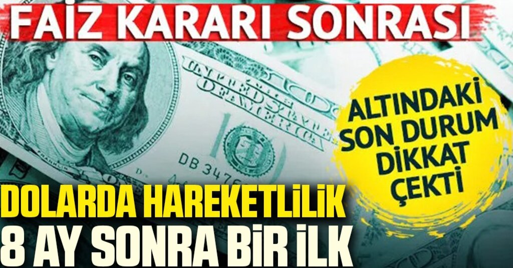 Merkez Bankası’ndan Sürpriz Faiz Kararı: Dolar Rekora Koştu, Altın Yükselişte!