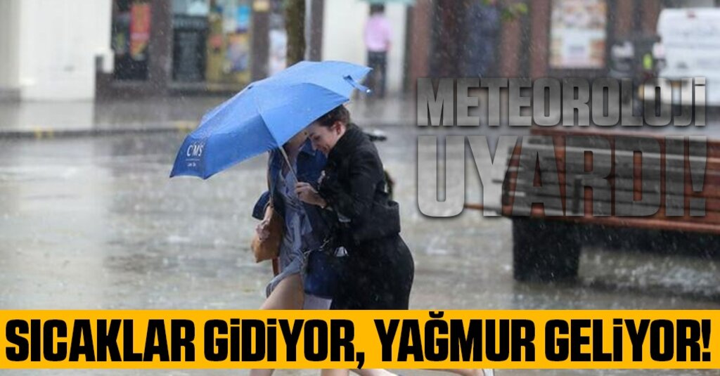 Meteoroloji Uyardı: Kavurucu Sıcaklıklar Sürüyor, Samsun ve Çevresine Sağanak Yağış Geliyor!