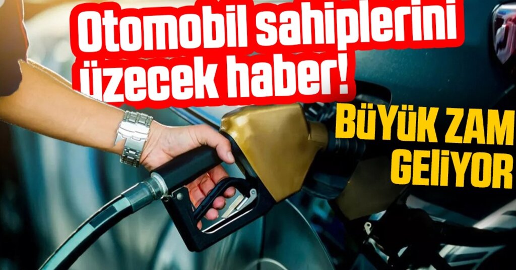 Benzine Bu Gece 1 Lira 10 Kuruş Zam Geliyor! İşte Güncel Akaryakıt Fiyatları